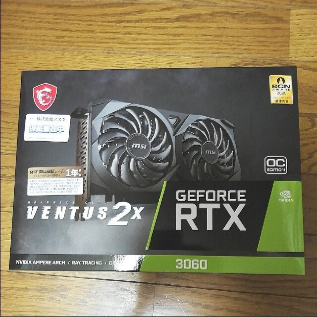 MSI GeForce RTX 3060 VENTUS 2X 12G OC