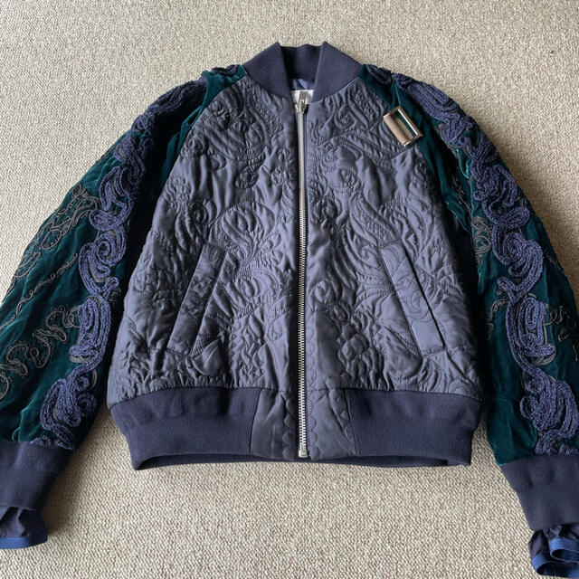 sacai(サカイ)のsacai サカイ 16aw 刺繍ブルゾン ジャケット レディースのジャケット/アウター(ブルゾン)の商品写真