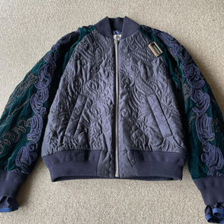 sacai - sacai サカイ 16aw 刺繍ブルゾン ジャケットの通販 by SS shop