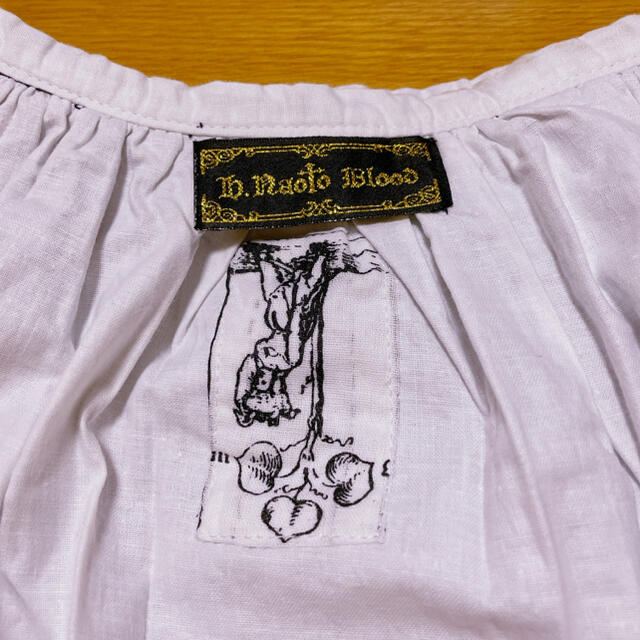 h.naoto(エイチナオト)のh.naoto Blood スカート レディースのスカート(ミニスカート)の商品写真