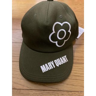 マリークワント(MARY QUANT)のマリークワント　カーキーキャップ(キャップ)