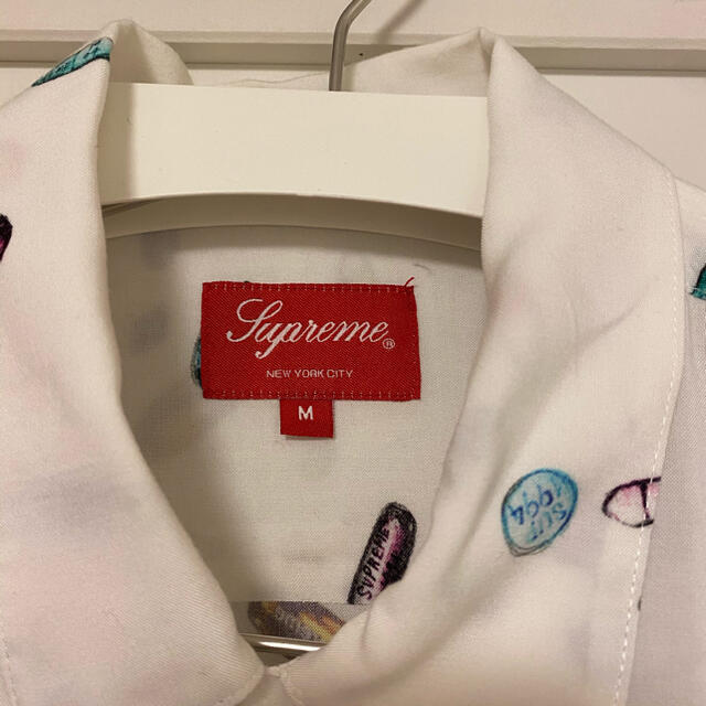 Supreme - 18SS Supreme Pills Rayon Shirt whiteの通販 by H1's shop｜シュプリームならラクマ 定番特価