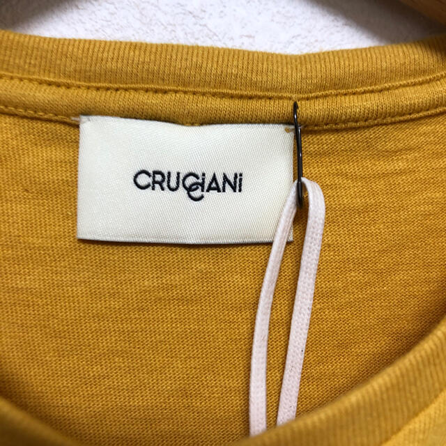 Cruciani(クルチアーニ)のCRUCIANI C クルチアーニ カットソー Tシャツ イエロー レディースのトップス(カットソー(半袖/袖なし))の商品写真