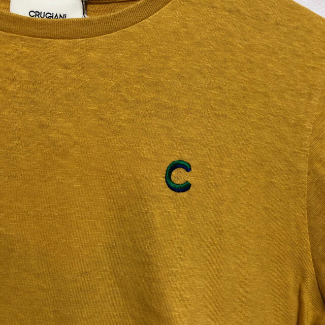 Cruciani(クルチアーニ)のCRUCIANI C クルチアーニ カットソー Tシャツ イエロー レディースのトップス(カットソー(半袖/袖なし))の商品写真