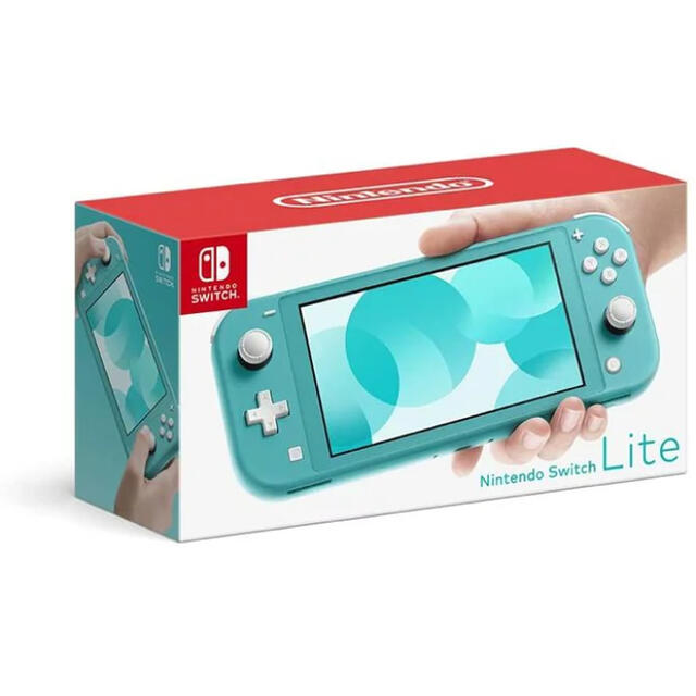 Nintendo Switch(ニンテンドースイッチ)のNintendo Switch Lite ターコイズ エンタメ/ホビーのゲームソフト/ゲーム機本体(携帯用ゲーム機本体)の商品写真