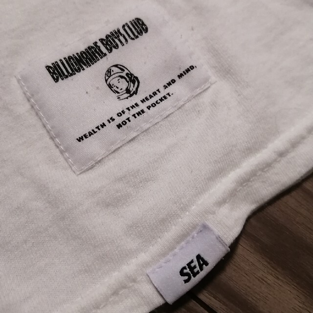 SEA(シー)のWIND AND SEA × BILLIONAIRE BOYS CLUB M メンズのトップス(Tシャツ/カットソー(半袖/袖なし))の商品写真