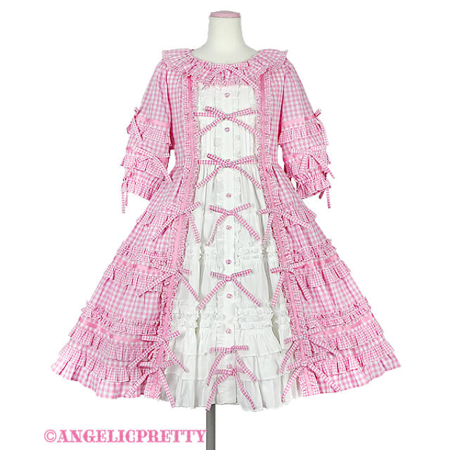 Angelic Pretty - Angelic Pretty little house ワンピース　ピンク