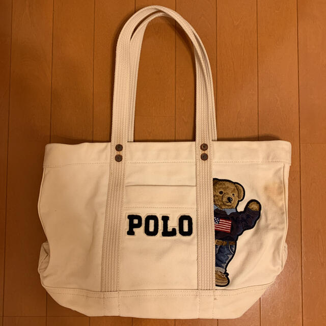 POLO RALPH LAUREN(ポロラルフローレン)のラルフローレン　トートバック　ポロベア【再値下げ】 レディースのバッグ(トートバッグ)の商品写真