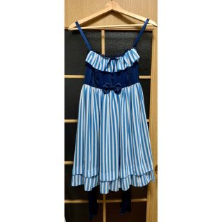 Angelic Pretty(ストライプ ・ ひざ丈ワンピース)のフリマ Angelic Pretty(ストライプ ・ ひざ丈ワンピース)のフリマ
