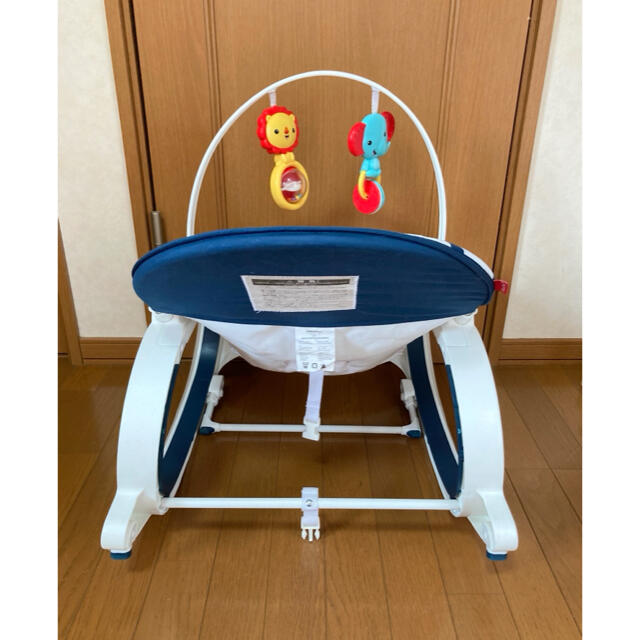 Fisher-Price(フィッシャープライス)の667- ✡️ 【USED】フィッシャープライス・バウンザー・トドラーロッカー キッズ/ベビー/マタニティの寝具/家具(その他)の商品写真