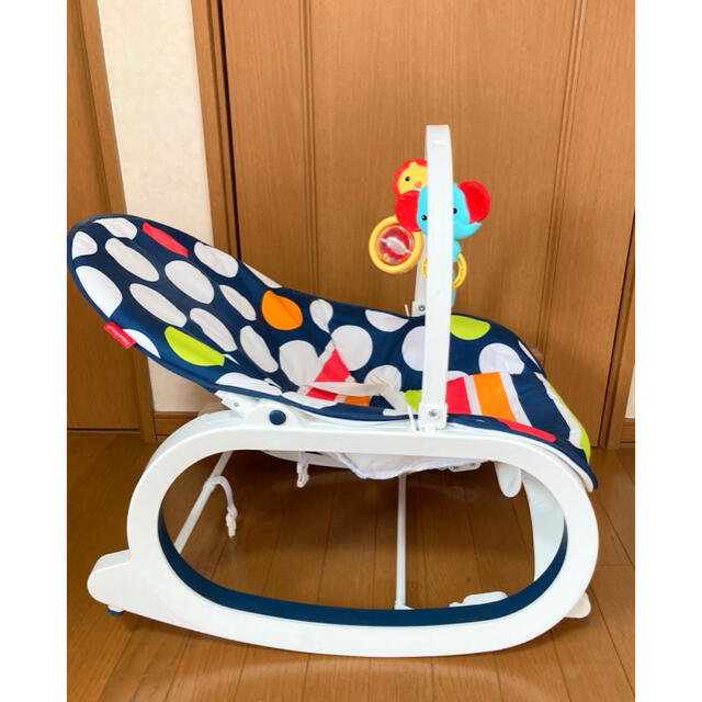 Fisher-Price(フィッシャープライス)の667- ✡️ 【USED】フィッシャープライス・バウンザー・トドラーロッカー キッズ/ベビー/マタニティの寝具/家具(その他)の商品写真