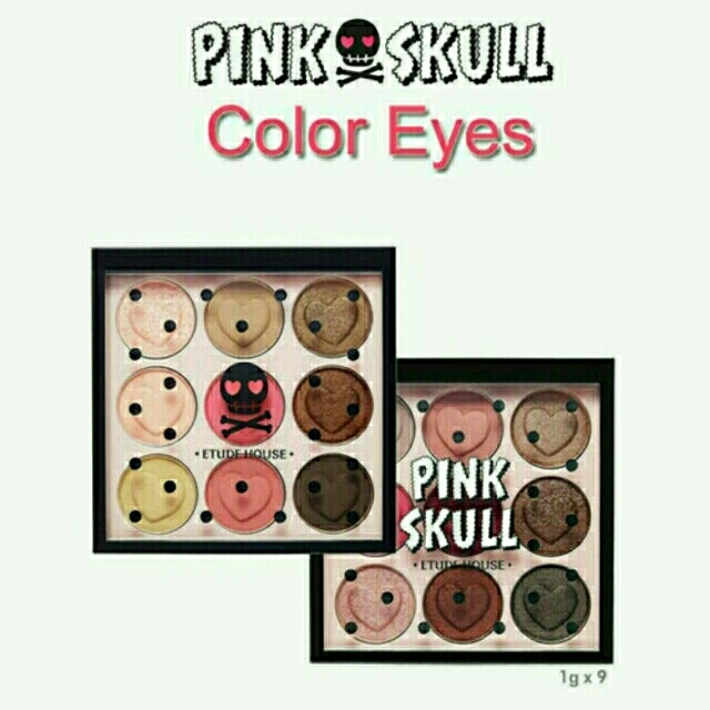 ETUDE HOUSE(エチュードハウス)の秋メイク🍁PINK SKULL Color Eyes 2号 コスメ/美容のベースメイク/化粧品(アイシャドウ)の商品写真