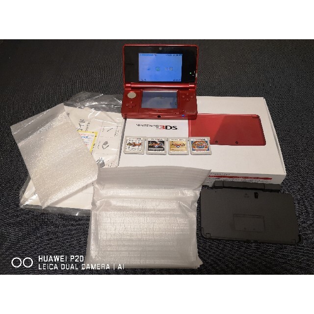 Nintendo ニンテンドー 3DS LL レッド　美品　おまけ付き