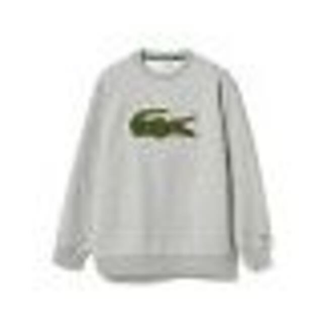 LACOSTE(ラコステ)の【新品・未使用】BEAMS 別注LACOSTE 4 XL グレイ メンズのトップス(スウェット)の商品写真