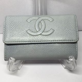 シャネル(CHANEL)の正規品❗️ シャネル キャビアスキン カードケース(名刺入れ/定期入れ)