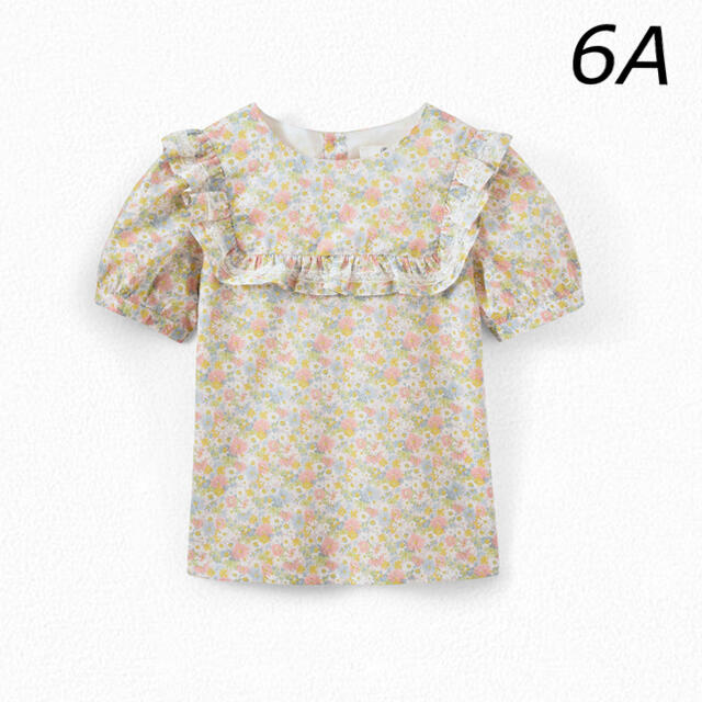 Bonpoint(ボンポワン)の新品未使用  Bonpoint  ブラウス  6A キッズ/ベビー/マタニティのキッズ服女の子用(90cm~)(ブラウス)の商品写真