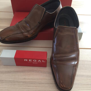 リーガル(REGAL)のREGAL ビジネスシューズ茶色　25.5 (ブーツ)