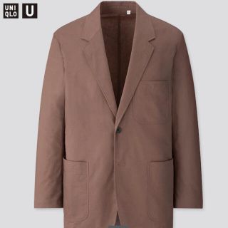 ユニクロ(UNIQLO)のユニクロユー　リネンセットアップ　ブラウン(セットアップ)