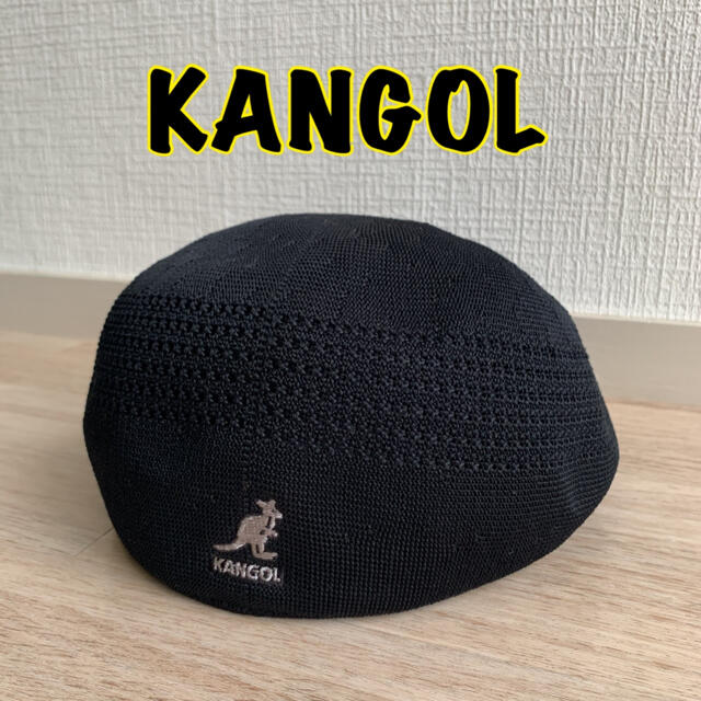 KANGOL - KANGOL カンゴール ハンチング ベレー帽 メッシュ素材 Mサイズ ブラックの通販 by Flower @フォロー割｜カンゴール ならラクマ