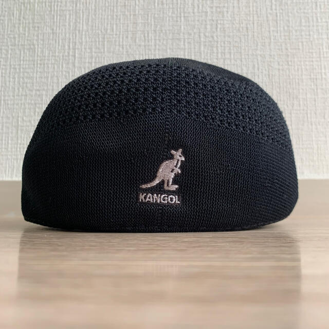 KANGOL(カンゴール)のKANGOL カンゴール ハンチング ベレー帽 メッシュ素材 Mサイズ ブラック レディースの帽子(ハンチング/ベレー帽)の商品写真