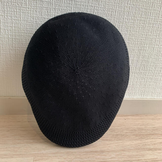 KANGOL(カンゴール)のKANGOL カンゴール ハンチング ベレー帽 メッシュ素材 Mサイズ ブラック レディースの帽子(ハンチング/ベレー帽)の商品写真