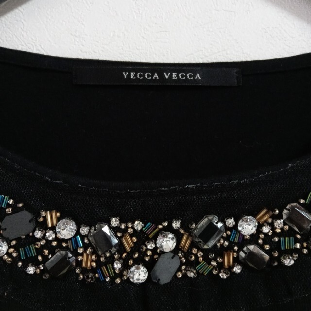 YECCA VECCA(イェッカヴェッカ)のYECCA VECCAトップス レディースのトップス(Tシャツ(半袖/袖なし))の商品写真