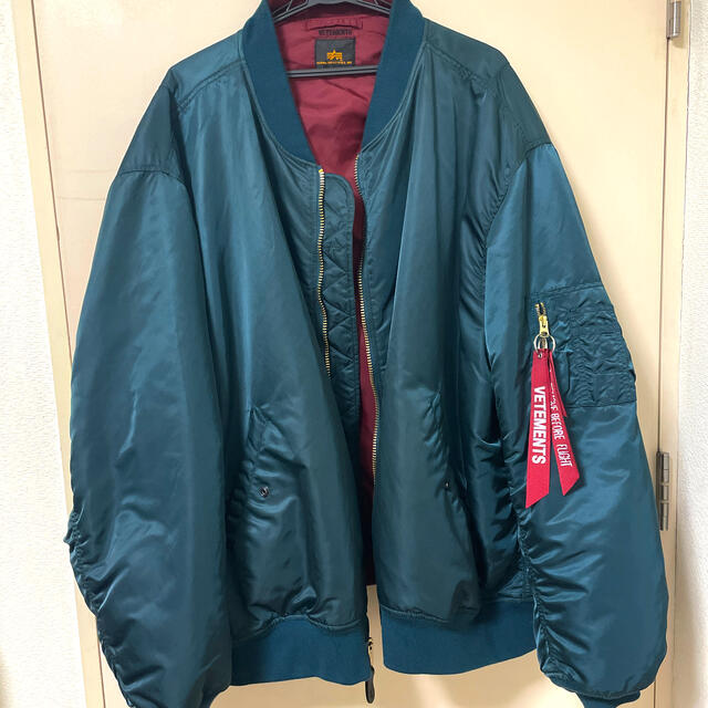 alpha - VETMENTS alpha MA-1 Nissy 着用の通販 by y's shop alpha - VETMENTS alpha MA-1 Nissy 着用の通販 by y's shop