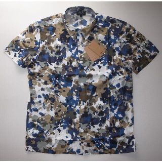 アーペーセー(A.P.C)のAPC leandre camo カモ 半袖 シャツ sizeM(シャツ)