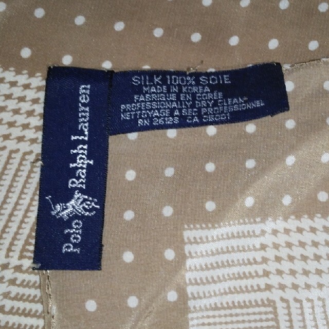 POLO RALPH LAUREN(ポロラルフローレン)のRalph Lauren（ラルフローレン)　スカーフ レディースのファッション小物(バンダナ/スカーフ)の商品写真