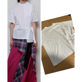 サカイ(sacai)のエズミEZUMI sacai好きにも20ss☆ シャツ切り替えTシャツ(Tシャツ(半袖/袖なし))