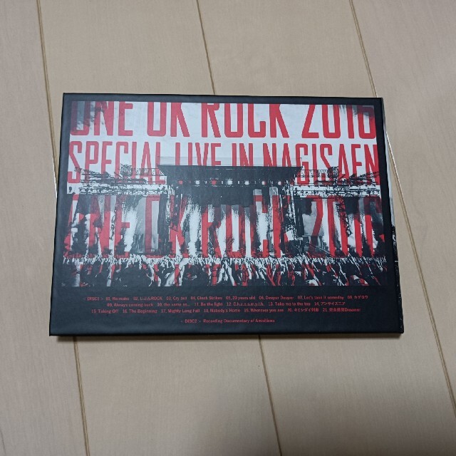 ONE OK ROCK(ワンオクロック)のONE OK ROCK NAGISAEN渚園2016　DVD エンタメ/ホビーのDVD/ブルーレイ(ミュージック)の商品写真