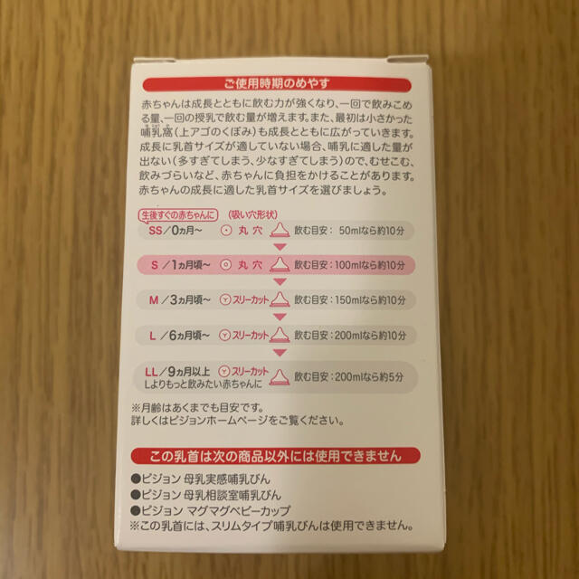 Pigeon(ピジョン)の母乳実感　Sサイズ キッズ/ベビー/マタニティの授乳/お食事用品(哺乳ビン用乳首)の商品写真