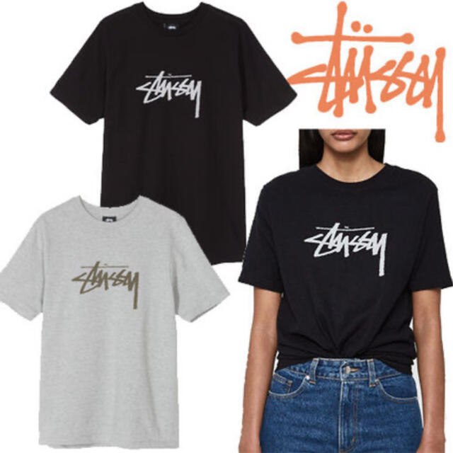 ⭐︎新品　STUSSY ステューシー Tシャツ　グレー　S 4