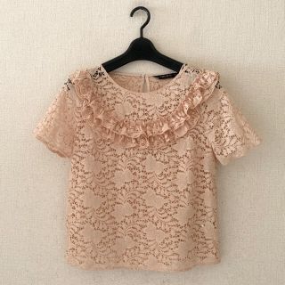 ザラ(ZARA)のZARA♡カットレースプルオーバーシャツ(シャツ/ブラウス(半袖/袖なし))