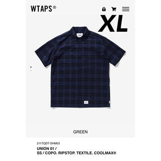 ダブルタップス(W)taps)のWTAPS 21SS UNION 01 SS GREEN XL 新品未使用(シャツ)