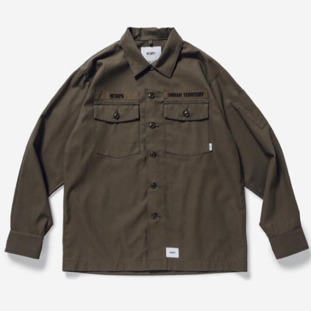 W)taps(ダブルタップス)の新作投売り！激安！WTAPS 21SS BUDS LS COTON TWILL メンズのジャケット/アウター(ミリタリージャケット)の商品写真