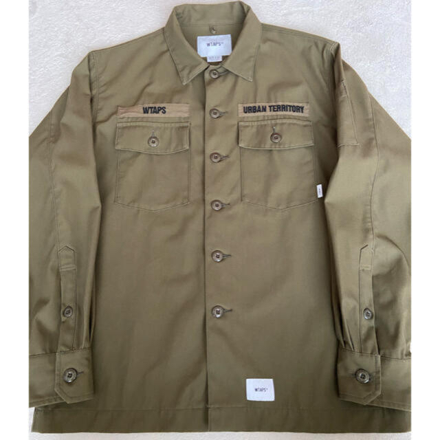 W)taps(ダブルタップス)の新作投売り！激安！WTAPS 21SS BUDS LS COTON TWILL メンズのジャケット/アウター(ミリタリージャケット)の商品写真