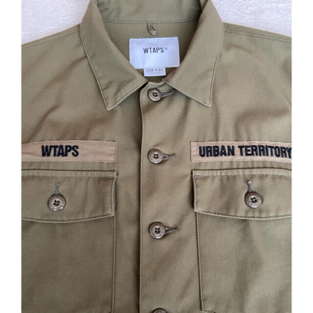 W)taps(ダブルタップス)の新作投売り！激安！WTAPS 21SS BUDS LS COTON TWILL メンズのジャケット/アウター(ミリタリージャケット)の商品写真