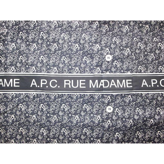 A.P.C(アーペーセー)のAPC CHEMISETTE LOGO 19A バンダナ 半袖 シャツ XL メンズのトップス(シャツ)の商品写真