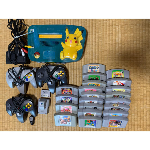 ニンテンドー64 ピカチュウ カセット セット - www.sorbillomenu.com