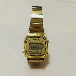 カシオ(CASIO)のCASIO☆ゴールド腕時計(腕時計)