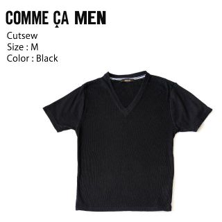 コムサメン(COMME CA MEN)のコムサ メン 半袖カットソー（サイズM）(Tシャツ/カットソー(半袖/袖なし))