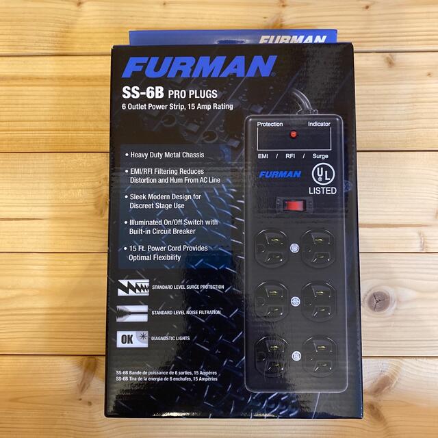 FURMAN SS-6B PRO PLUGS 新品未開封 楽器のレコーディング/PA機器(その他)の商品写真