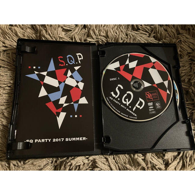 【DVD】S．Q．P　-SQ　PARTY　2017　SUMMER- DVD