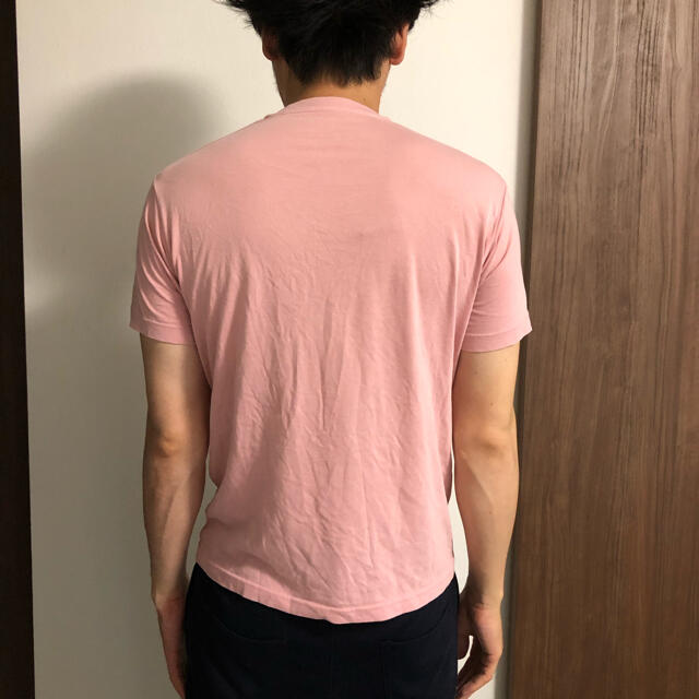 UNIQLO(ユニクロ)のくすみピンクTシャツ メンズのトップス(Tシャツ/カットソー(半袖/袖なし))の商品写真