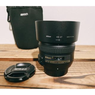 ニコン(Nikon)の美品！　Nikon 50mm f1.4G  単焦点レンズ(レンズ(単焦点))