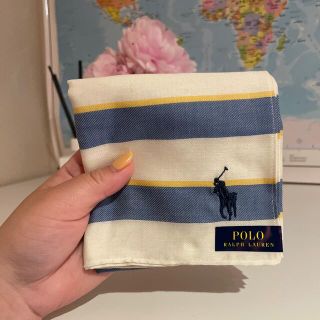 ポロラルフローレン(POLO RALPH LAUREN)のポロ　メンズ　ハンカチ(ハンカチ/ポケットチーフ)