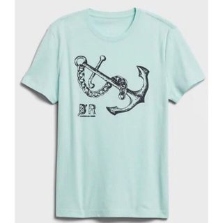 バナナリパブリック(Banana Republic)の★新品★バナナリパブリック Tシャツ ライトブルー/M(Tシャツ/カットソー(半袖/袖なし))