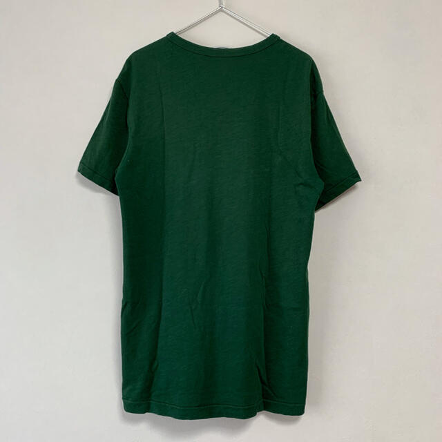 Ralph Lauren(ラルフローレン)の美品 90s POLO Ralph Lauren 半袖 Tシャツビッグロゴ 深緑 メンズのトップス(Tシャツ/カットソー(半袖/袖なし))の商品写真