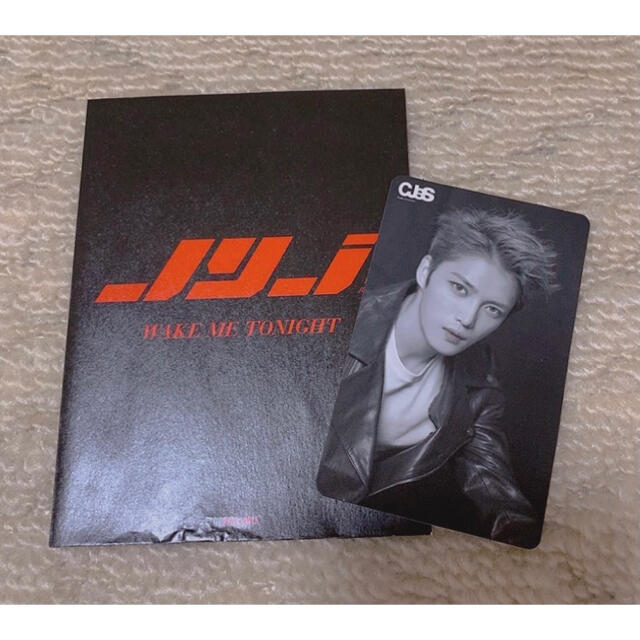 JYJ(ジェイワイジェイ)のjyj wake me tonight コネクティングカード ジェジュン エンタメ/ホビーのCD(K-POP/アジア)の商品写真